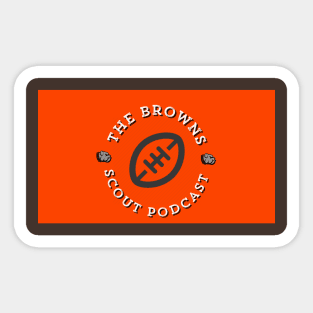 The Browns Scout Podcast Sticker